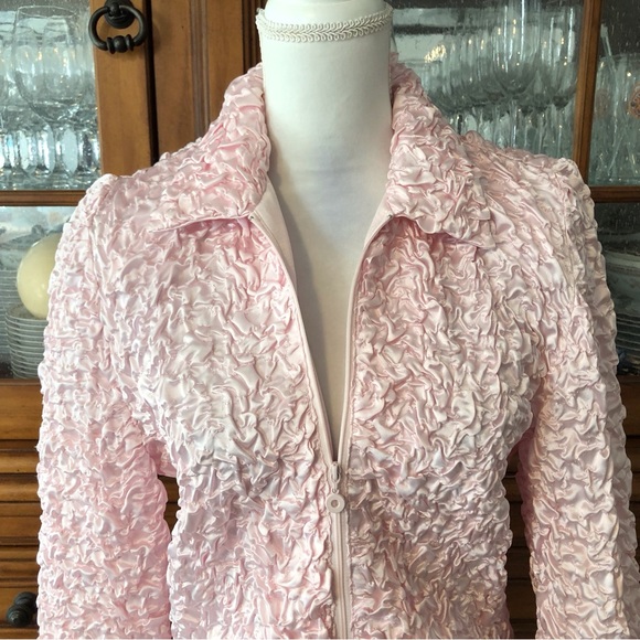 EUC Joseph Ribkoff crinkle jacket - Picture 3 of 6